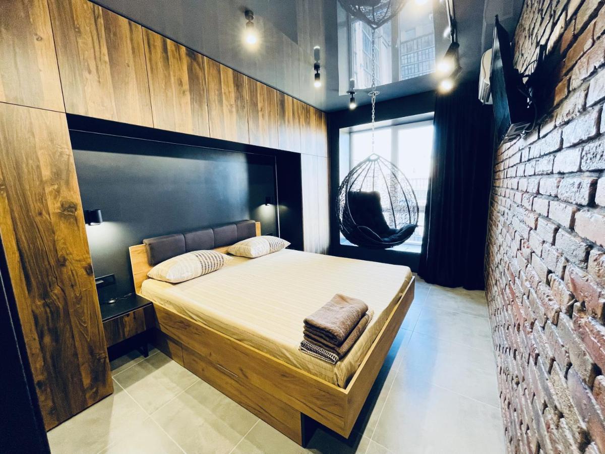 Loft В River Park З Джакузі Dnipro Exterior foto